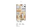 3-Raum-Wohnung mit Balkon 3 zimmer