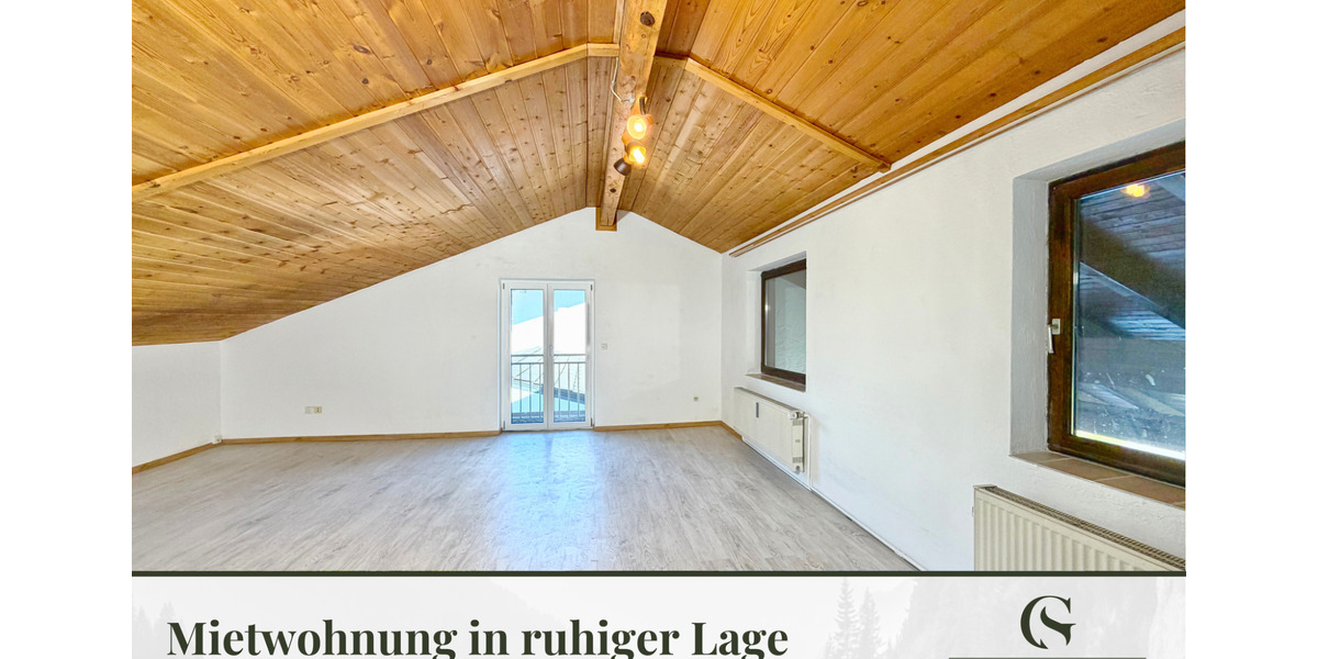 Etagenwohnung Flintsbach am Inn - 2 Zimmer, 61 m&sup2;, 919&euro; | Angebot:25807513