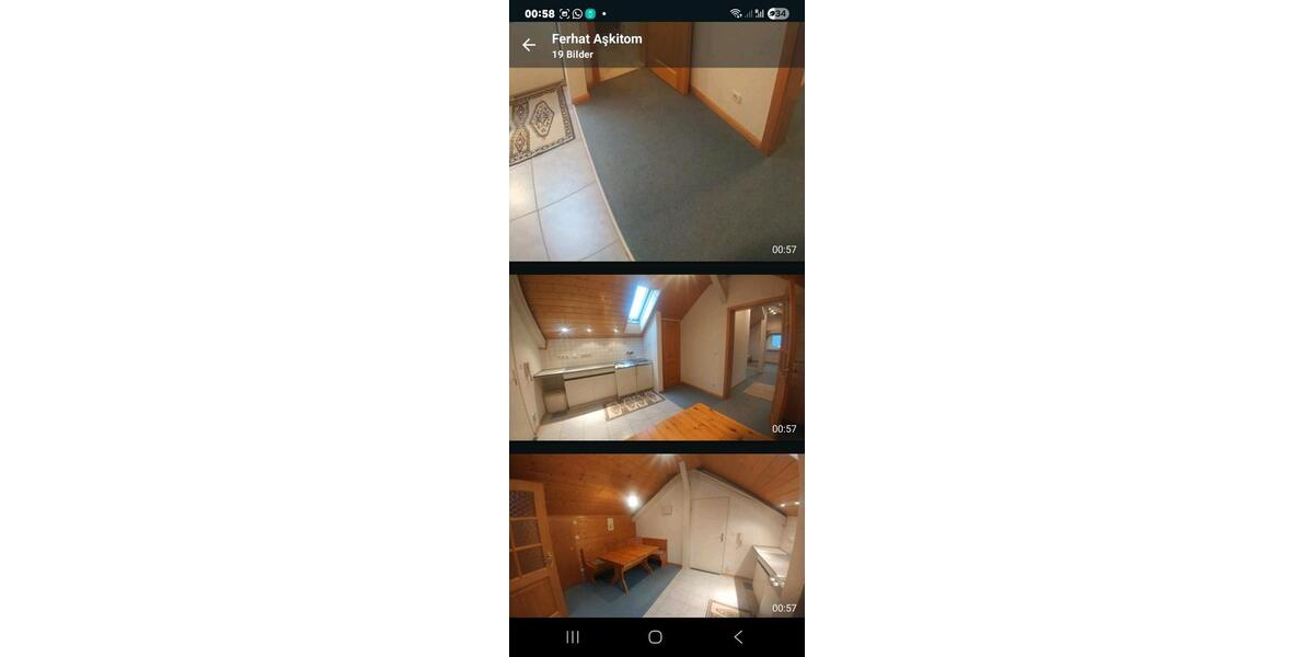 Dachgeschoßwohnung Erlenbach am Main - 2 Zimmer, 52 m&sup2;, 500&euro; | Angebot:24682558