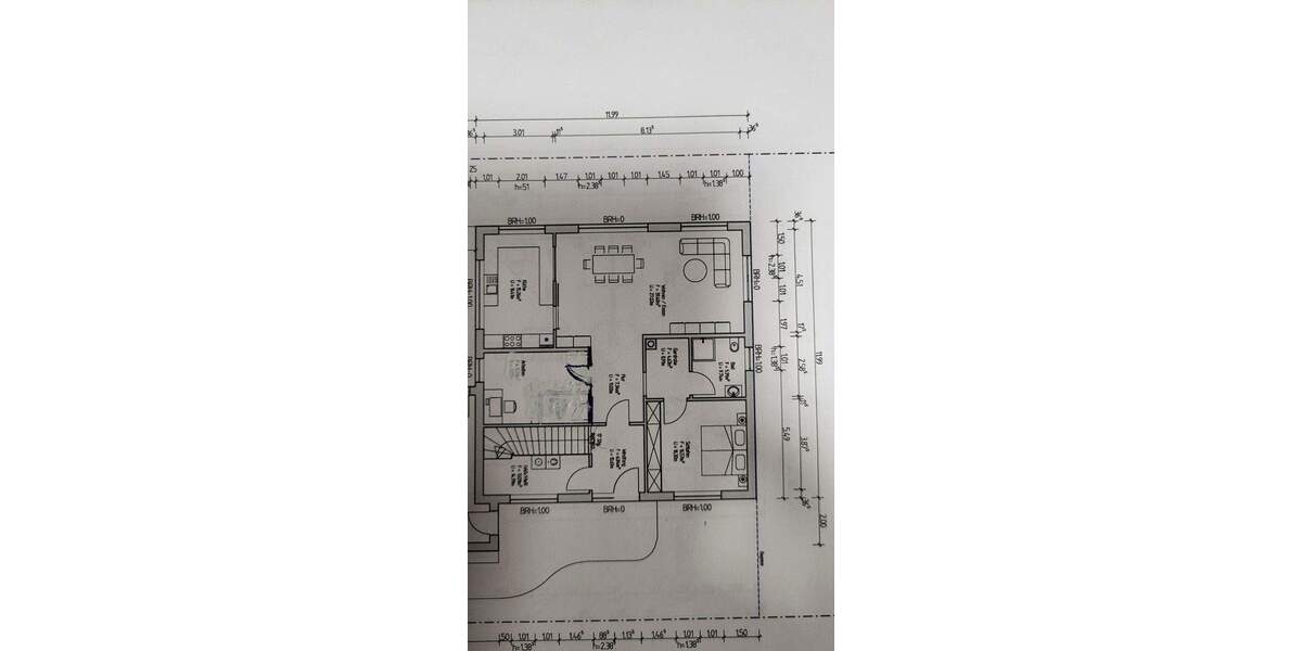 Terrassenwohnung Petersberg Marbach - 3 Zimmer, 126 m&sup2;, 1.450&euro; | Angebot:24446961