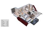 Erdgeschoßwohnung Neuenhaus - 2 Zimmer, 73 m&sup2;, 965&euro; | Angebot:22269502