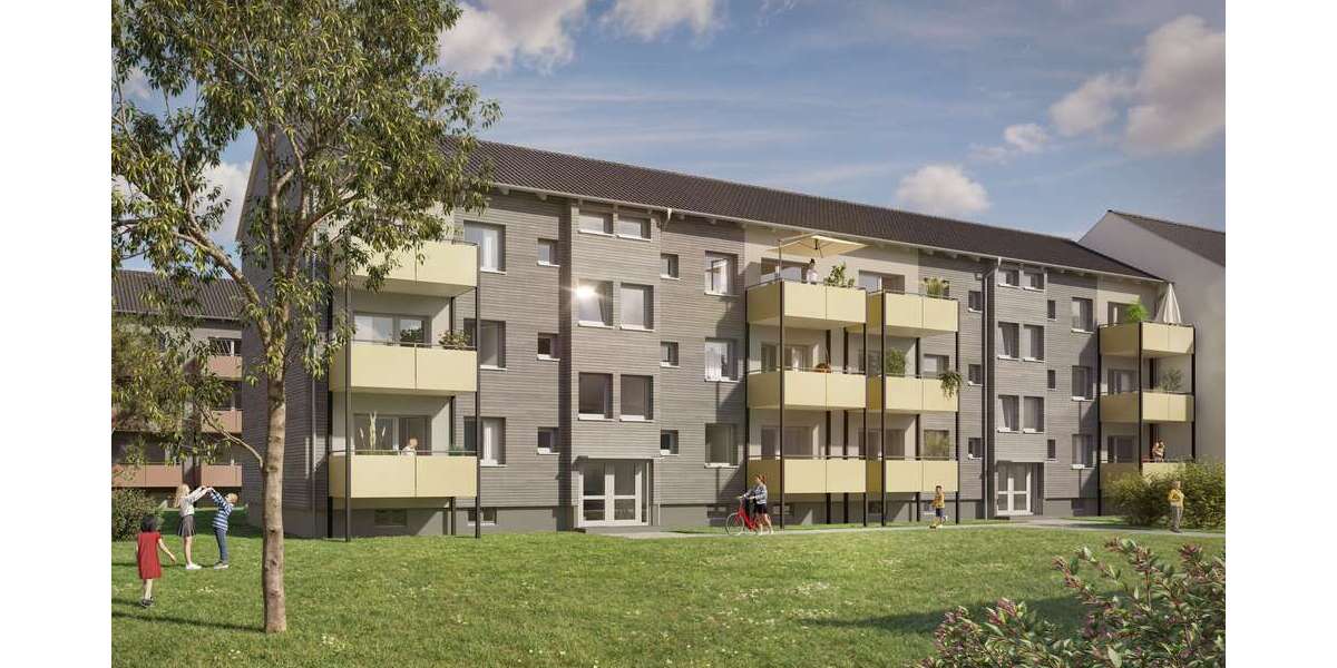 Etagenwohnung Kösching - 3 Zimmer, 76 m&sup2;, 841&euro; | Angebot:25519604