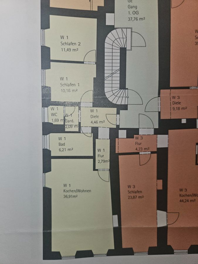 traumhafte Wohnung im ehem. kgl. bayr. Amtsgericht Tittmoning 3 zimmer