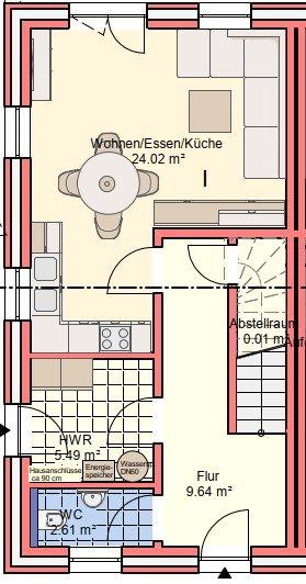 Doppelhaushälfte Aurich Egels und Wallinghausen - 3 Zimmer, 85 m&sup2;, 1.100&euro; | Angebot:26019693