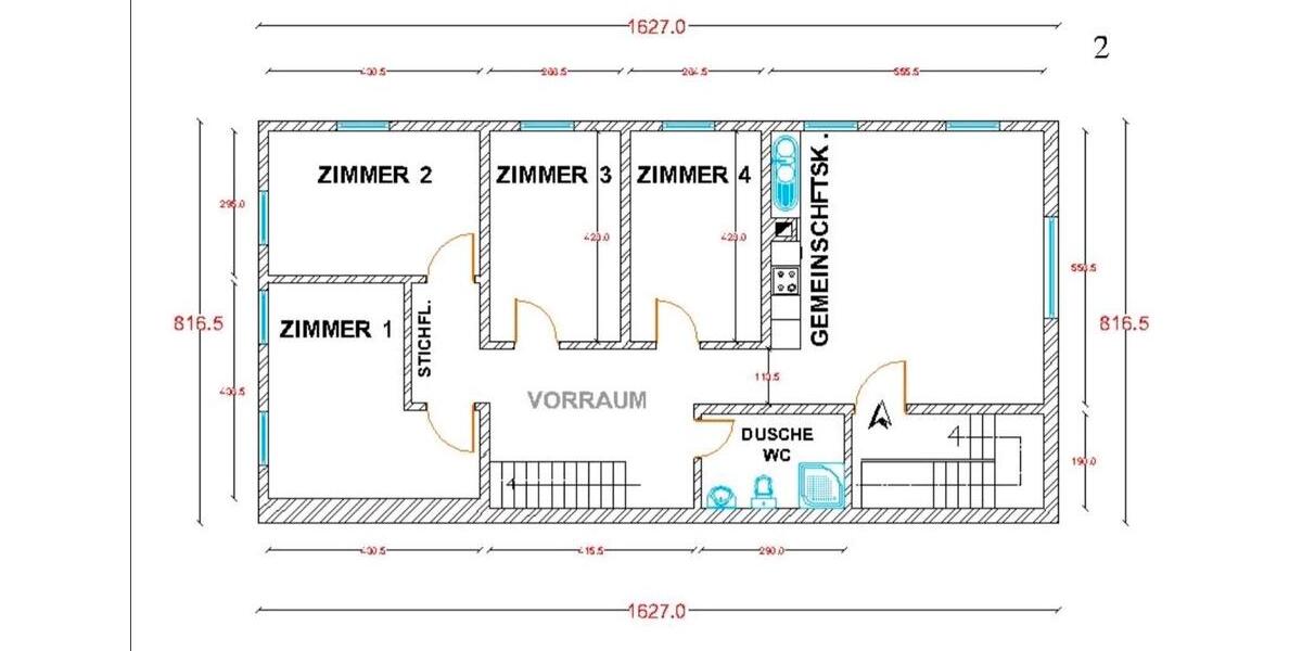 Helle modern möblierte WG-Zimmer Heidenheim ggü. DHBW Top-Lage! 4 zimmer