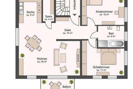 Wohnung Röhrmoos - 3.5 Zimmer, 103 m&sup2;, 1.460&euro; | Angebot:26680202