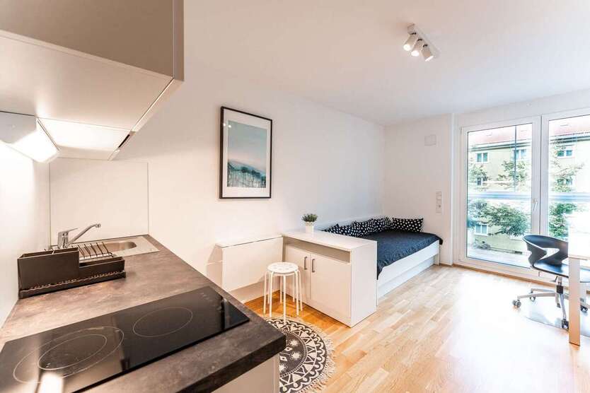 Wohnung zum Mieten in München Bogenhausen 840 € 23 m² 1 zimmer