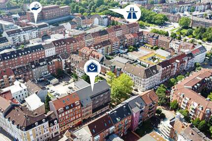 Gewerbeobjekt Kiel Exerzierplatz - 6 Zimmer, 205 m&sup2;, 2.800&euro; | Angebot:25729234