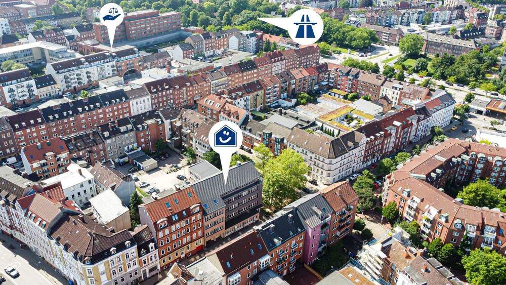 Gewerbeobjekt Kiel Exerzierplatz - 6 Zimmer, 205 m&sup2;, 2.800&euro; | Angebot:25729234