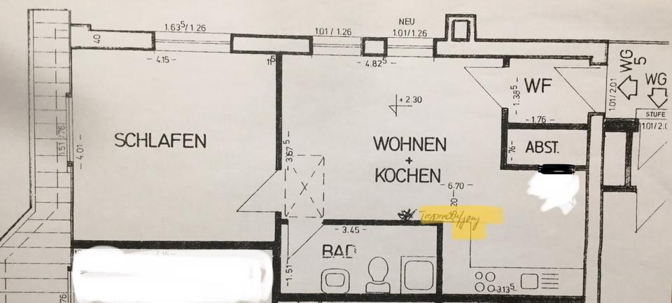Etagenwohnung Büsum - 2 Zimmer, 47 m&sup2;, 640&euro; | Angebot:26700452