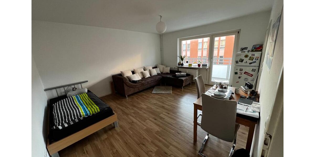 Möblierte 1-Zi-Whg 33qm • Balkon • Westliches Ringebiet 1 zimmer