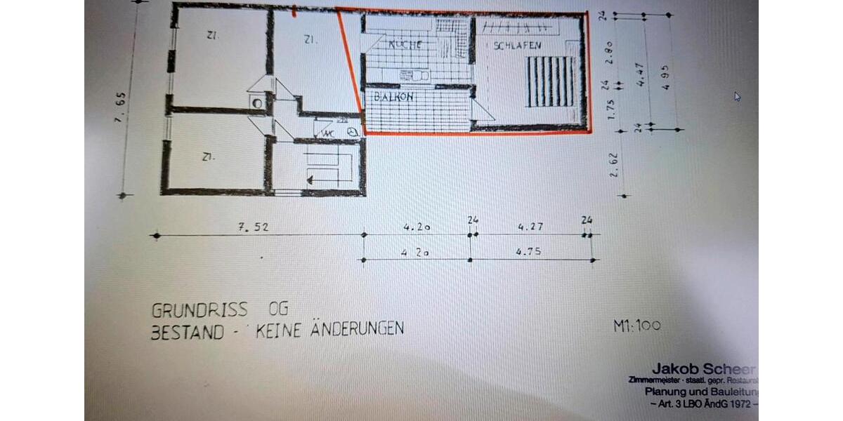 Etagenwohnung Schwetzingen - 3 Zimmer, 70 m&sup2;, 1.000&euro; | Angebot:25838291