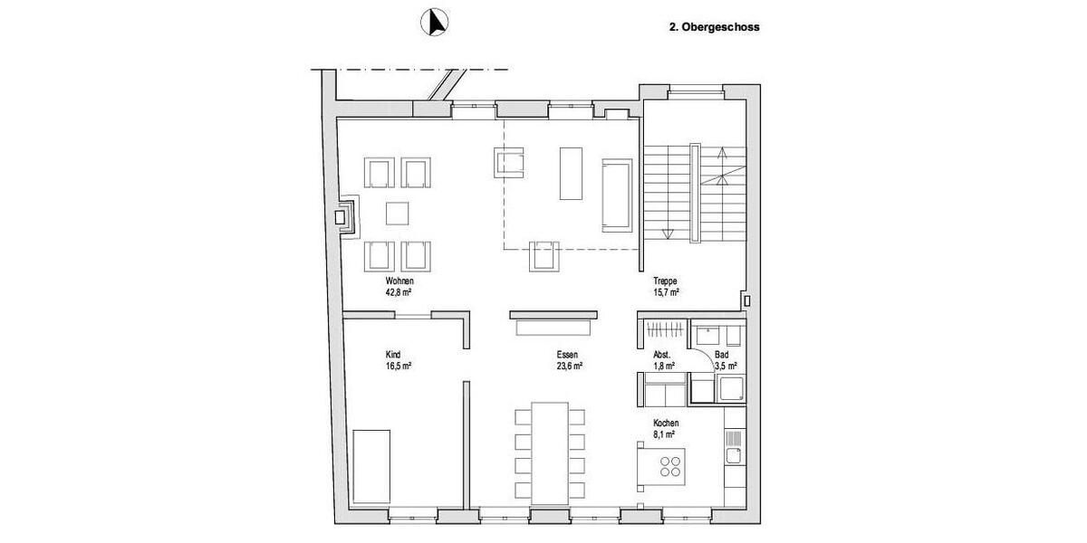 Maisonettenwohnung Schwerin - 5 Zimmer, 205 m&sup2;, 2.100&euro; | Angebot:20052513