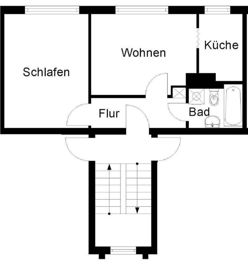 Wohnung zum Mieten in Wuppertal 305 € 38.09 m²