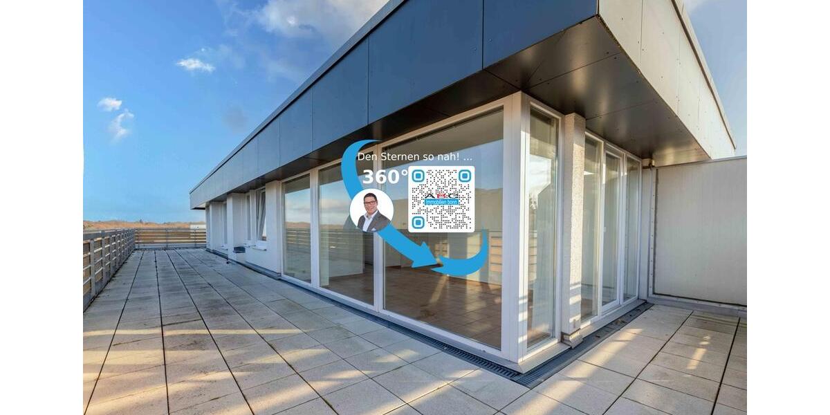 Sonnenverwöhntes Penthouse mit außergewöhnlicher 76-m²-Terrasse in ruhiger Grünlage von Ippendorf 2 zimmer