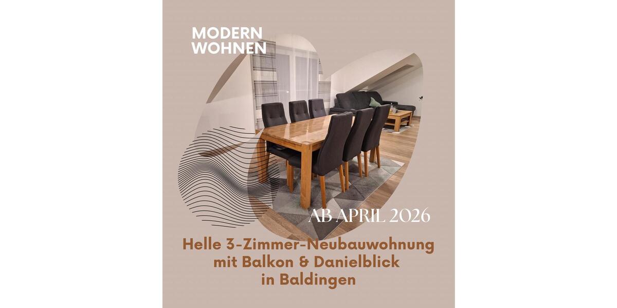 Dachgeschoßwohnung Nördlingen - 3 Zimmer, 85 m&sup2;, 895&euro; | Angebot:24744612