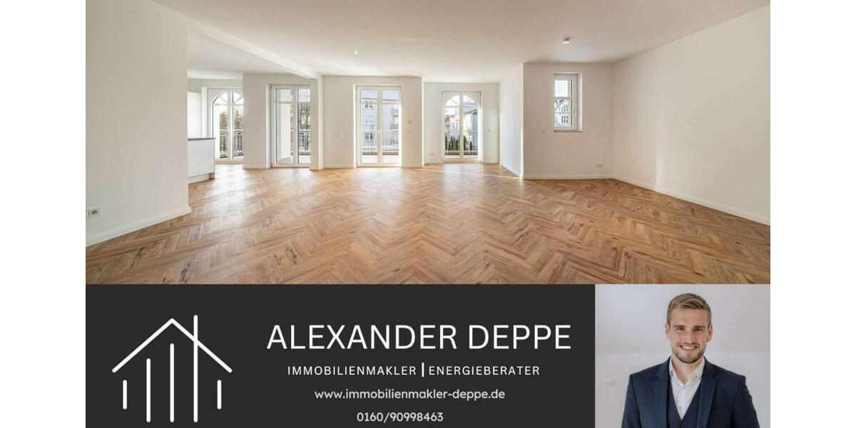 Nicht vergleichbar. Nicht ersetzbar. Außergewöhnliche Mietwohnung in Bestlage - 1. OG rechts 4 zimmer