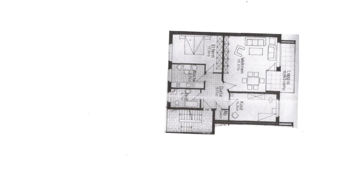 renovierte 3 Zimmer-Wohnung am Stadtrand zu vermieten 3 zimmer