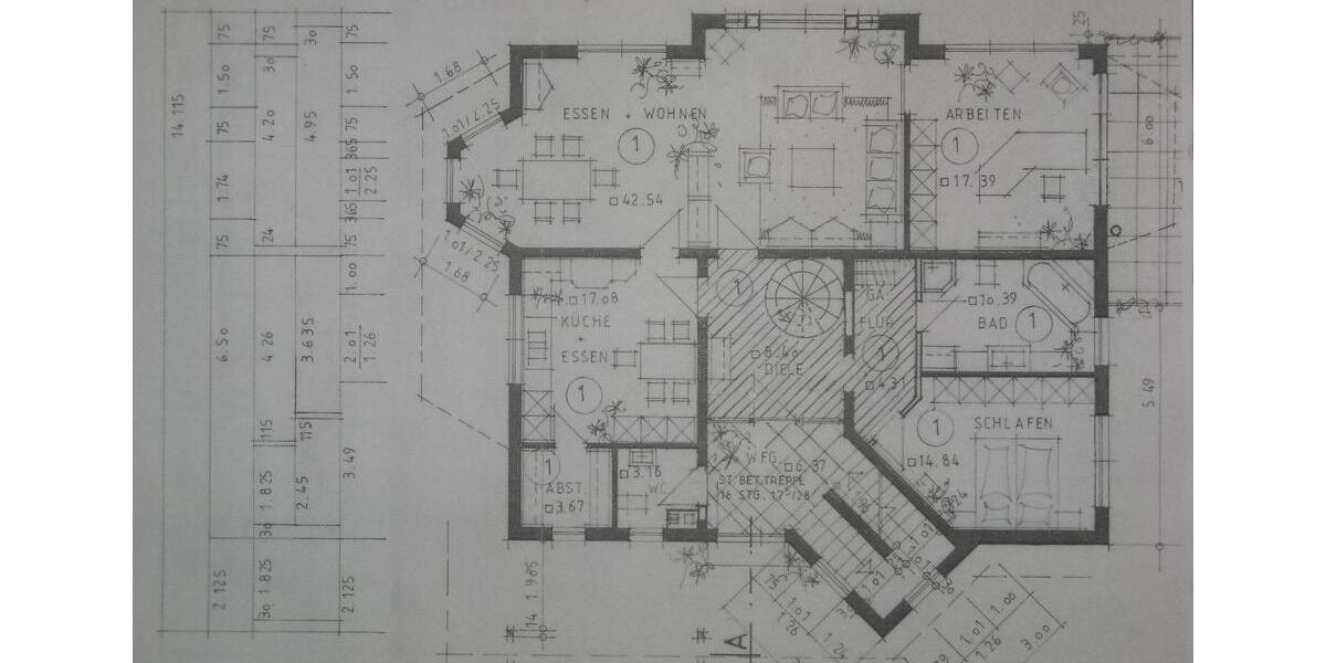 Maisonettenwohnung Ortenberg - 6 Zimmer, 199 m&sup2;, 1.590&euro; | Angebot:24833089