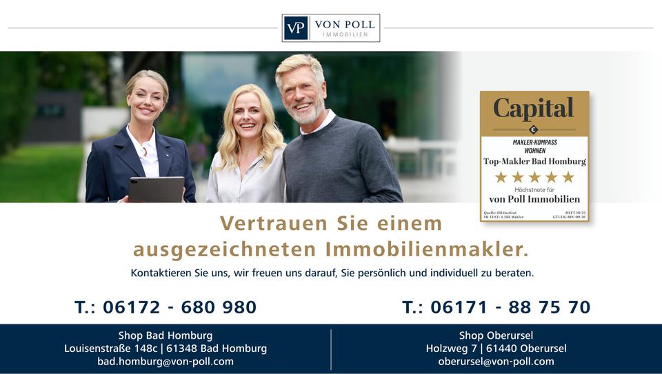 Etagenwohnung Friedrichsdorf - 5 Zimmer, 124 m&sup2;, 1.737&euro; | Angebot:26492519