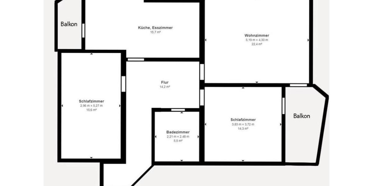 Hochparterre Gengenbach - 3.5 Zimmer, 95 m&sup2;, 1.100&euro; | Angebot:25160965