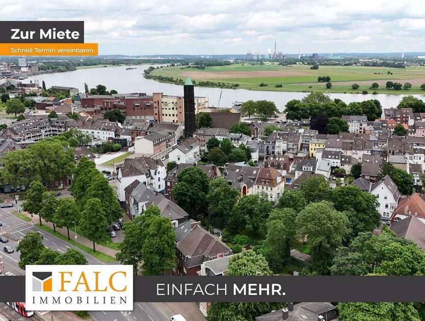 3-Zimmer-Wohnung in Uerdingen mit Dachterrasse, Garage und Stellplatz – Vor den Toren Düsseldorfs! 3 zimmer