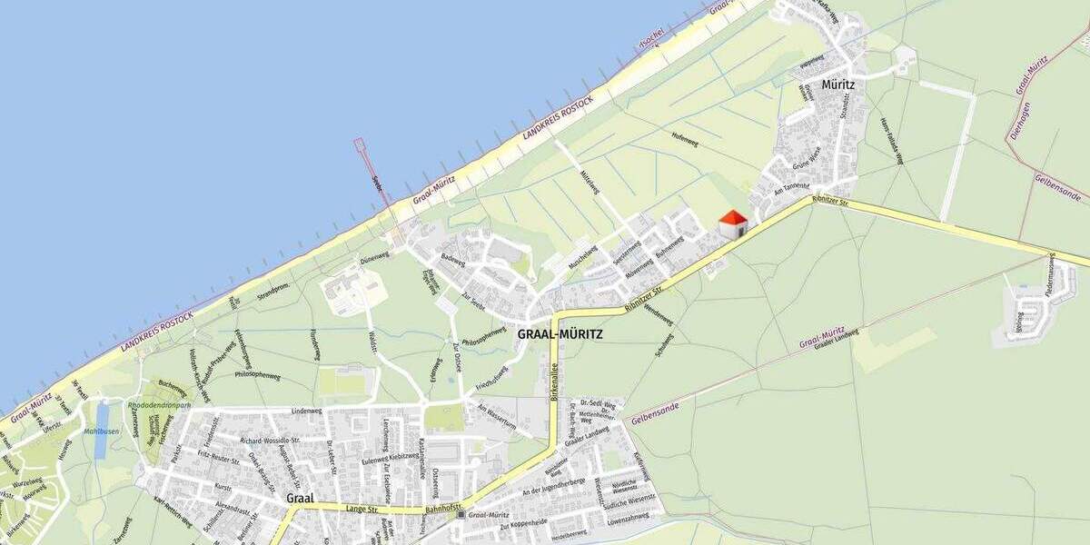 Gewerbeobjekt Graal-Müritz Müritz - 2 Zimmer, 65 m&sup2;, 650&euro; | Angebot:25701041