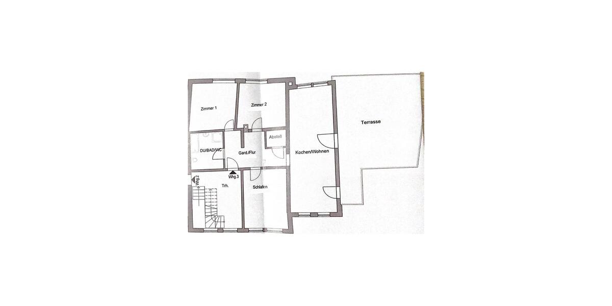 Etagenwohnung Bad Soden-Salmünster Salmünster - 4 Zimmer, 105 m&sup2;, 865&euro; | Angebot:25237739