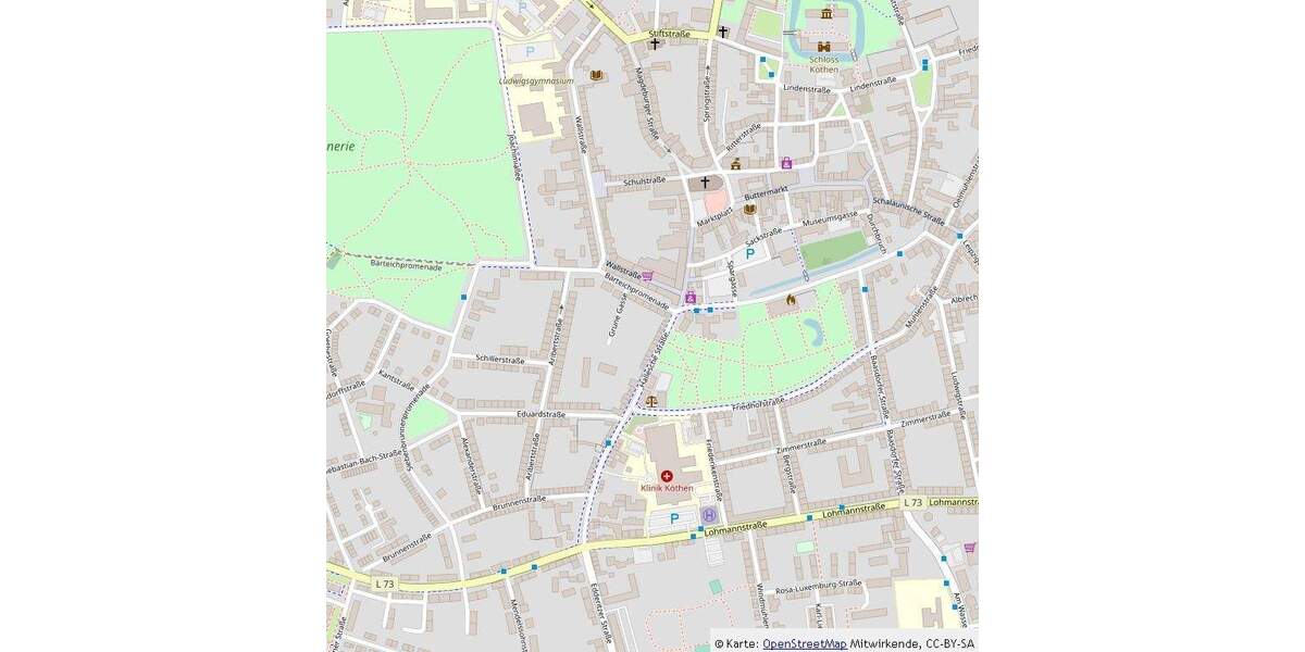 Etagenwohnung Köthen - 2 Zimmer, 42 m&sup2;, 310&euro; | Angebot:24606990