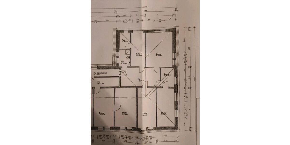Etagenwohnung Dörverden - 3.5 Zimmer, 107 m&sup2;, 1.000&euro; | Angebot:26160329