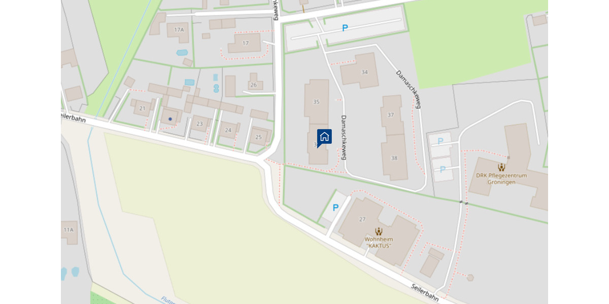 Dachgeschoßwohnung Gröningen - 2 Zimmer, 70 m&sup2;, 452&euro; | Angebot:25648290