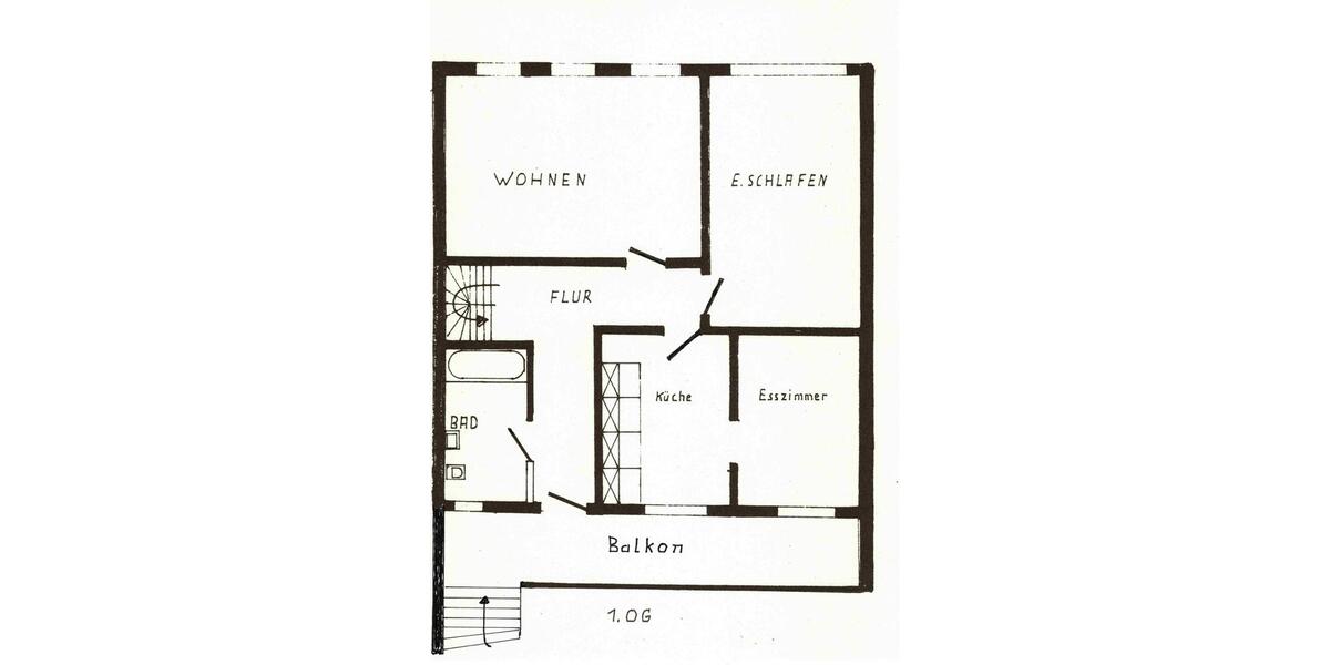 Schöne Maisonettewohnung = Haus im Haus gewerblich geeignet als Mitarbeiter-Unterkunft 7 zimmer
