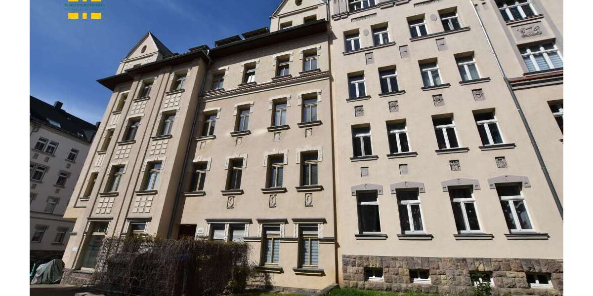 Etagenwohnung Chemnitz Lutherviertel - 2 Zimmer, 44 m&sup2;, 254&euro; | Angebot:25288801