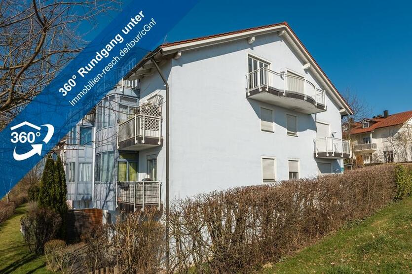 Stadtappartement in Passau-Hacklberg 1-Zimmer-Wohnung mit Wannenbad, EBK und Balkon zimmer