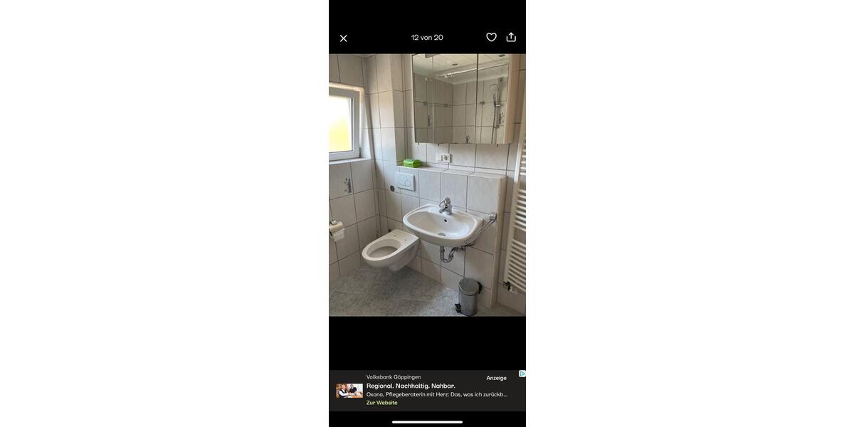 Dachgeschoßwohnung Schorndorf - 4.5 Zimmer, 81 m&sup2;, 950&euro; | Angebot:24775286