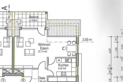 Ruhige wunderschön gelegene Dachgeschosswohnung in HAGEN-HALDEN 2 zimmer