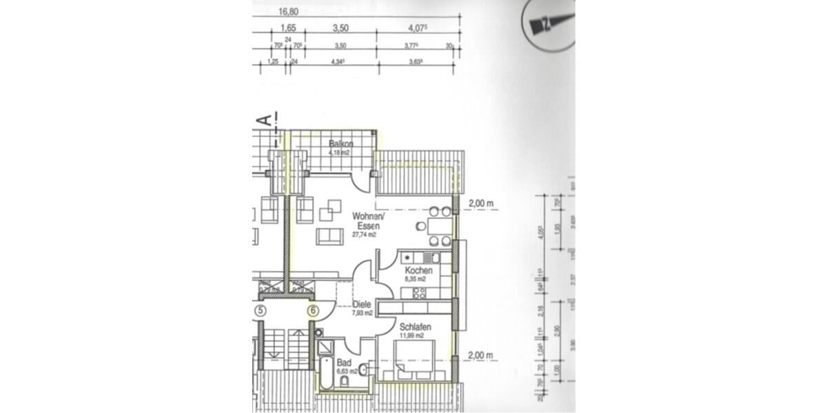 Ruhige wunderschön gelegene Dachgeschosswohnung in HAGEN-HALDEN 2 zimmer
