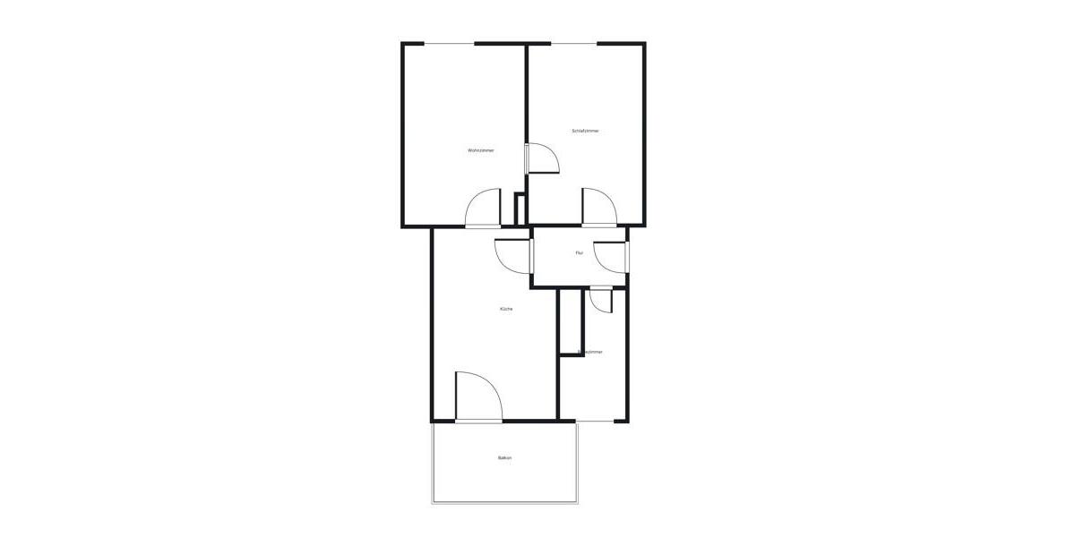 Etagenwohnung Karlsruhe - 2 Zimmer, 50 m&sup2;, 661&euro; | Angebot:25153388