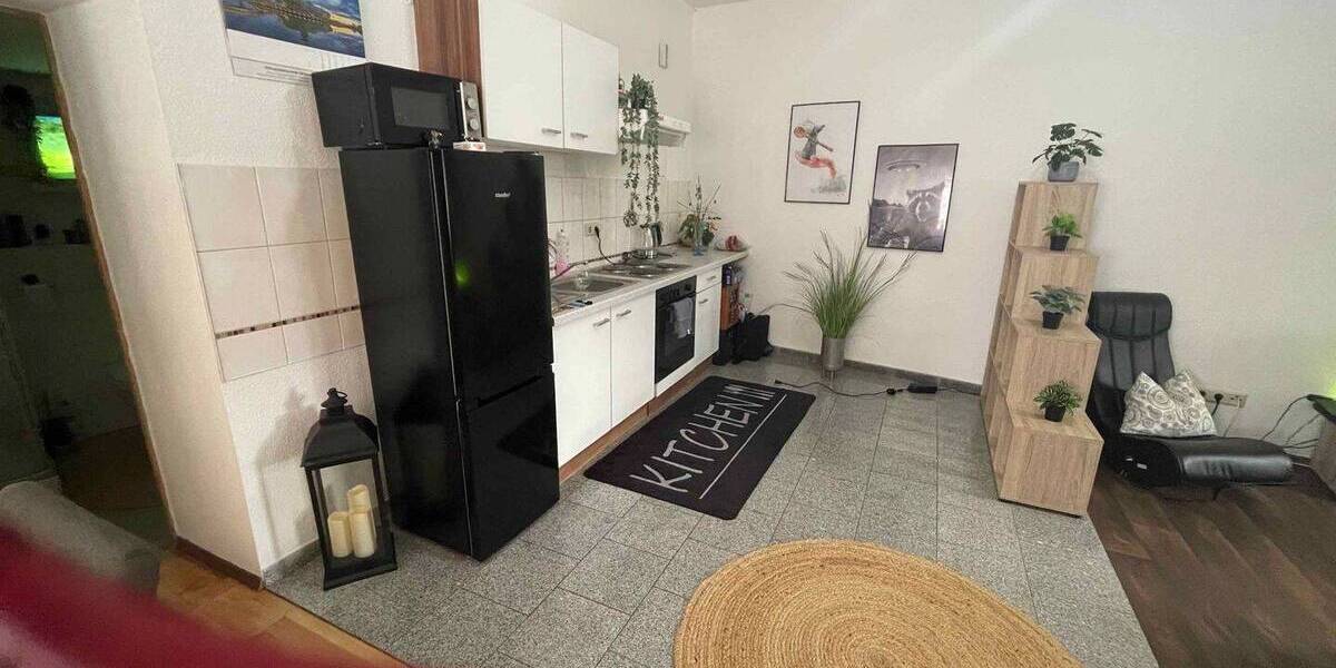 Etagenwohnung Bad Salzungen Tiefenort - 2 Zimmer, 46 m&sup2;, 395&euro; | Angebot:26053286