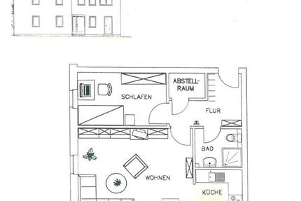 2 Raum Wohnung Erdgeschoss 17217 Penzlin 1 zimmer