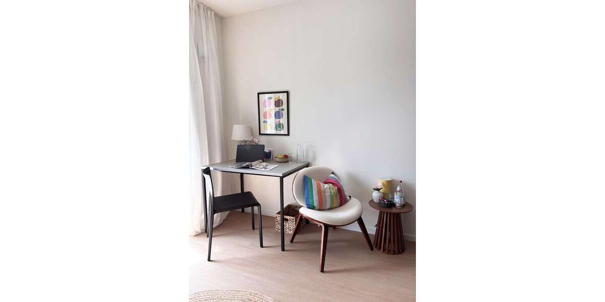 Etagenwohnung Augsburg Haunstetten-Siebenbrunn - 1 Zimmer, 17 m&sup2;, 469&euro; | Angebot:27085243