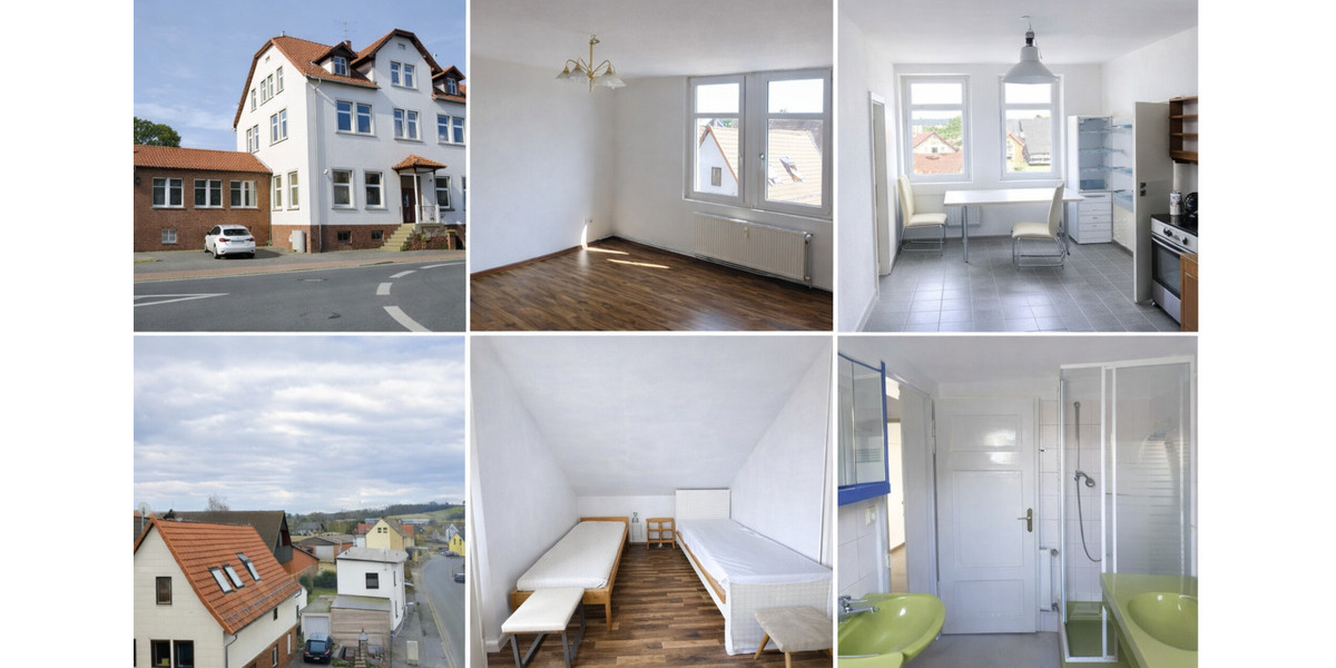 Dachgeschoßwohnung Duderstadt - 3 Zimmer, 80 m&sup2;, 520&euro; | Angebot:24428512