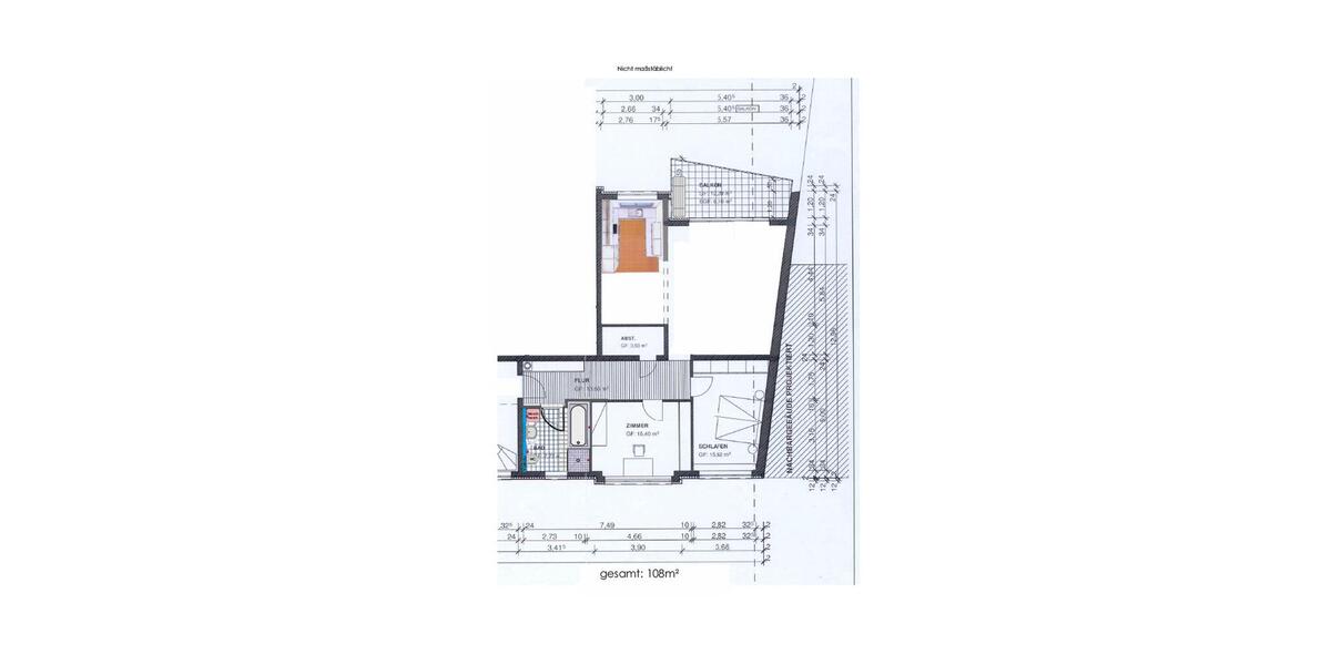 Etagenwohnung Bruchsal - 3 Zimmer, 108 m&sup2;, 1.420&euro; | Angebot:26648055