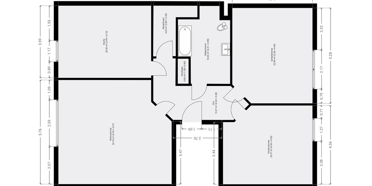 3 Zimmer Dachgeschosswohnung 3 zimmer