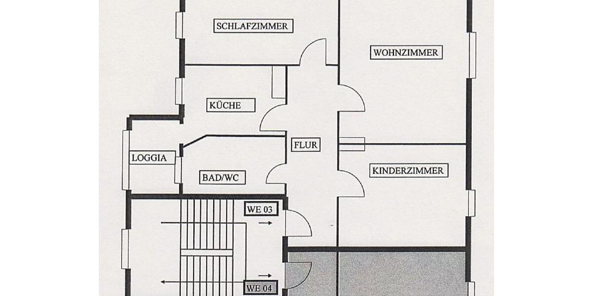 Etagenwohnung Sagard - 3 Zimmer, 84 m&sup2;, 700&euro; | Angebot:23791333