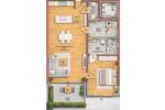 Etagenwohnung Lingen (Ems) - 2 Zimmer, 77 m&sup2;, 968&euro; | Angebot:24829273