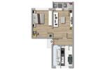 Etagenwohnung Döbeln - 2 Zimmer, 50 m&sup2;, 279&euro; | Angebot:26647919