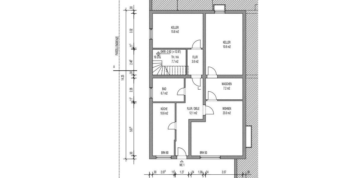 Etagenwohnung Königswinter - 3 Zimmer, 90 m&sup2;, 1.260&euro; | Angebot:26130792