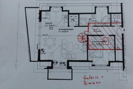 Hallstadt: 2 12-Zimmer-Galerie-Wohnung ca. 106 m² zimmer