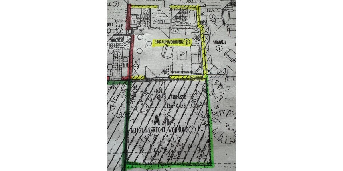 Erdgeschoßwohnung Bischofswiesen - 1 Zimmer, 37 m&sup2;, 660&euro; | Angebot:25171746